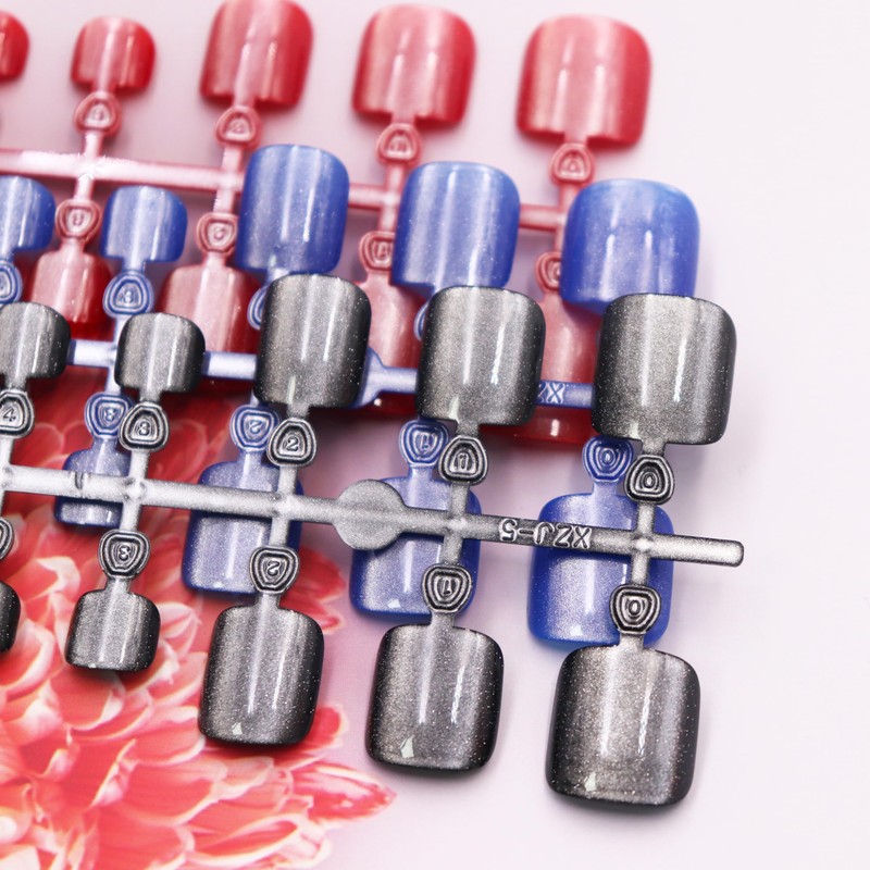 BABALAL 144PCS Press on Toenails Short Square Fake Toe Nails