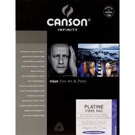 Canson 206211036 Platine Fibre Rag Box, Photopapier, A4 Weiß