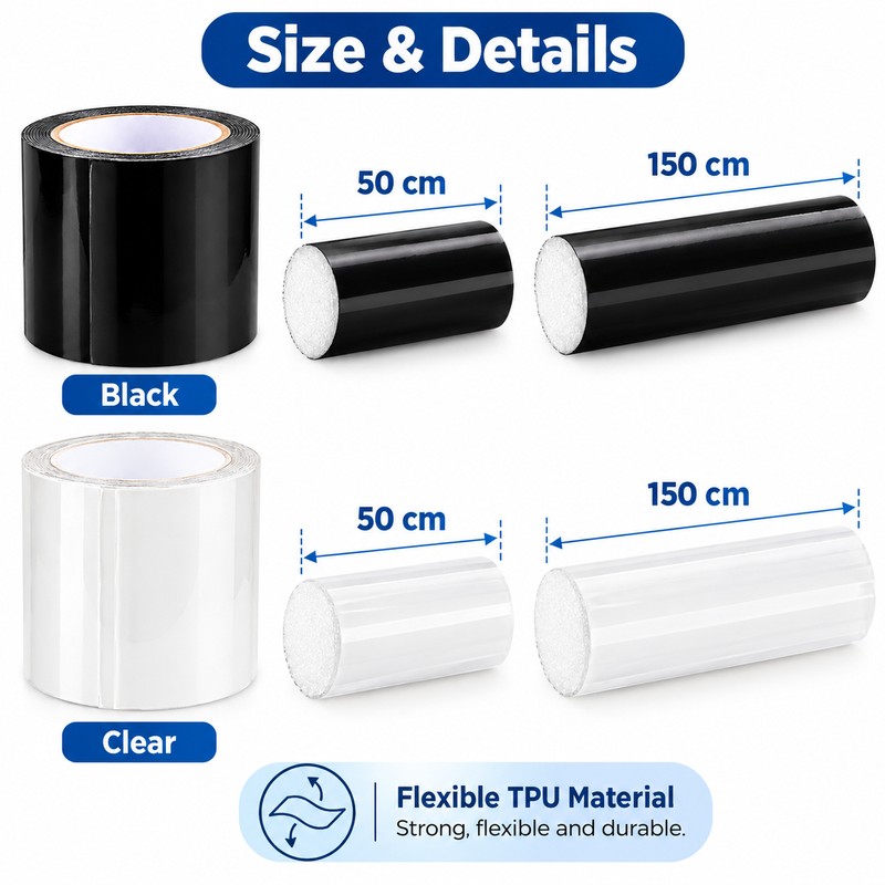 Waterproof Repair Tape for Leaks and Cracks – Strong Self-Adhesive