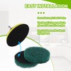 EPLZON 16pcs Kitchen Pads Power Scrubber Pads Set Electric Scrubber