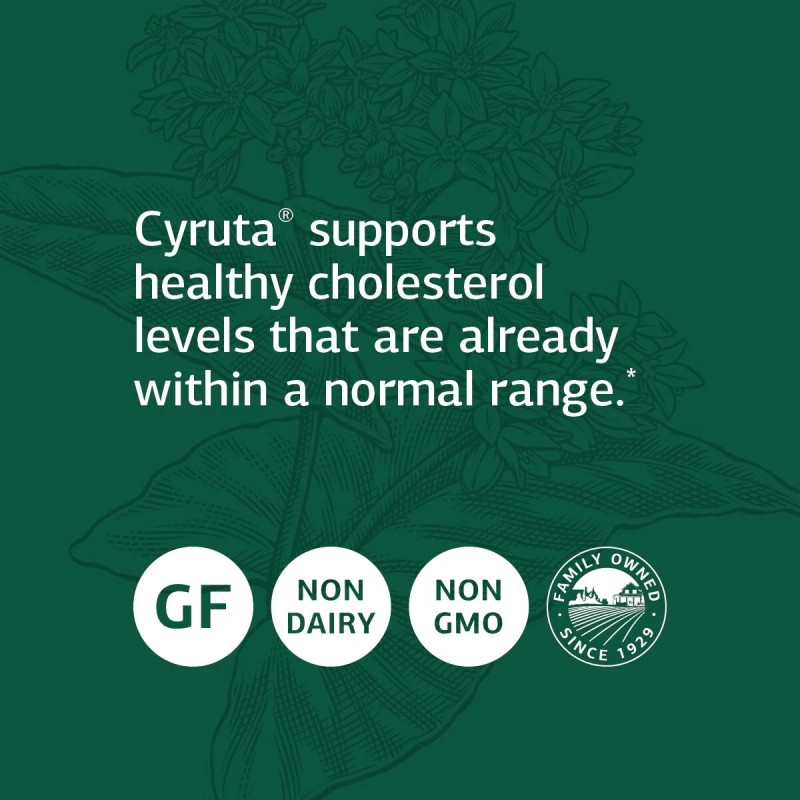 Standard Process Cyruta Whole Food Cholesterol Support, 90 Tablets