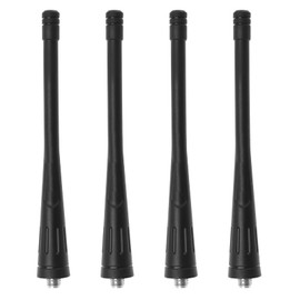 4PCS Single Band UHF 400-480MHz SMA-Female Antenna Compatible with Baofeng Two Way Radio BF-888S/BF-777S/BF-666S 50ohm Impedance 11.5cm