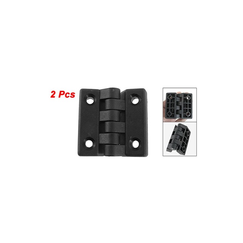 Sourcingmap a11120200ux0434 Plastic Door Single Action Hinges, 65 x 65mm,