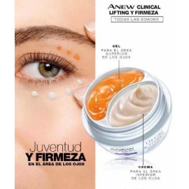 Avon Anew Crema Lifting Antiedad Contorno de Ojos Clinical 20g