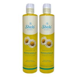 Shampoo De Manzanilla Aclarante Shelo Nabel® 530ml. 2 Piezas