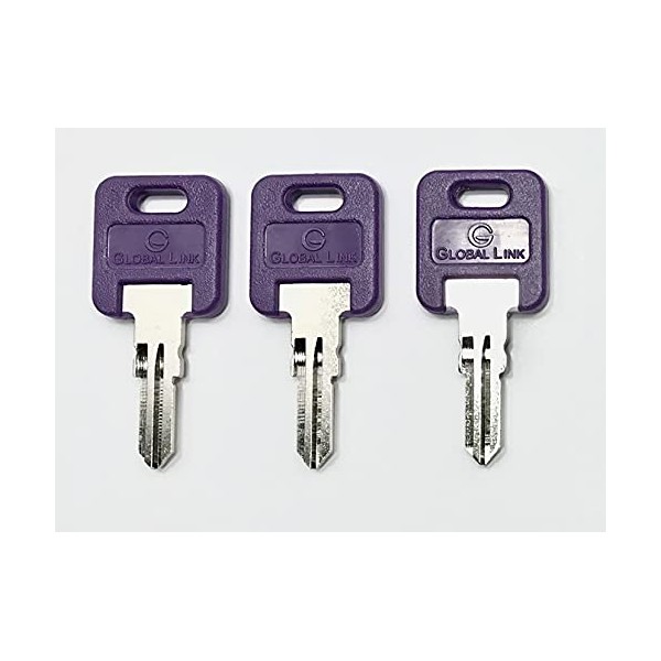 Global Link G343 Purple RV Keys