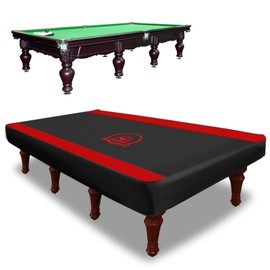 COVERVIN Billiard Pool Table Cover,Heavy Duty 210D Oxford Cloth Material All Weather Waterproof Dustproof UV Protection(8ft/Red)