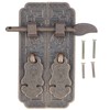 Cabinet Faceplate Brass Material Bronze Auspicious Bat Pattern Retro Chinese
