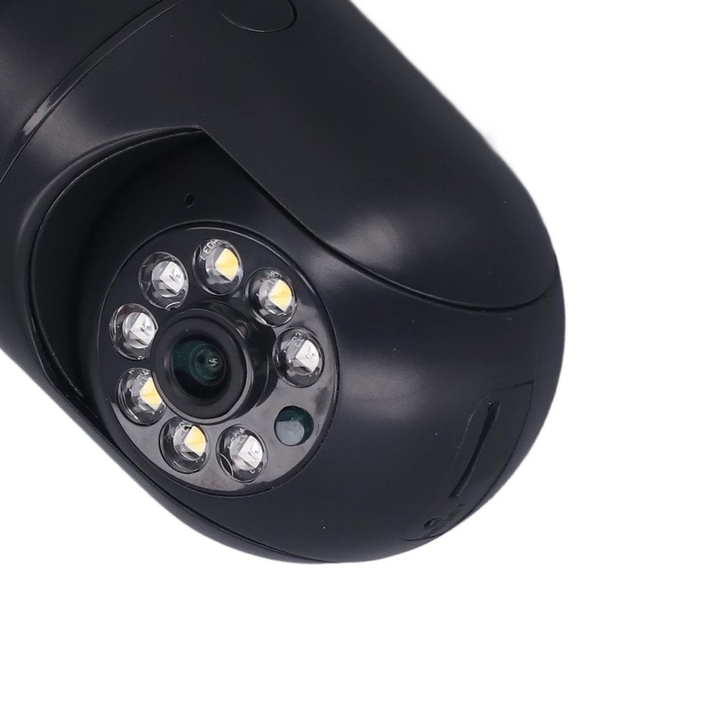 Light Bulb Security Camera Wireless Wifi Video Intercom E27 Infrared