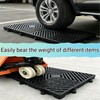 6 Pcs Heavy Duty Plastic Floor Pallets, 23.6x11.8x1.18 Inch Lightweight