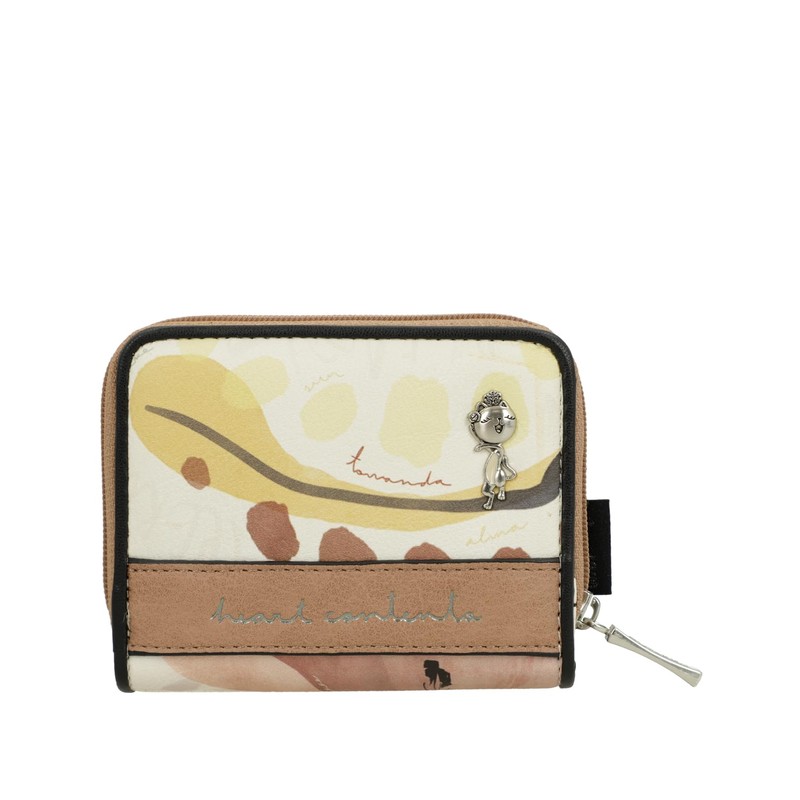 Anekke Alma Small RFID Wallet, Practical and Secure, Coin and