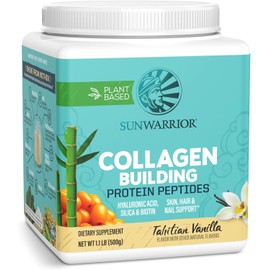 Sunwarrior Constructor De Colageno Vegano Sabor Vainilla, Color, 500 Gram, Pack Of/Paquete De 1