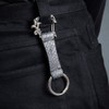 Artemis Classic ACLK0024 Floral Carabiner Keychain Python Men's Brand Jewelry