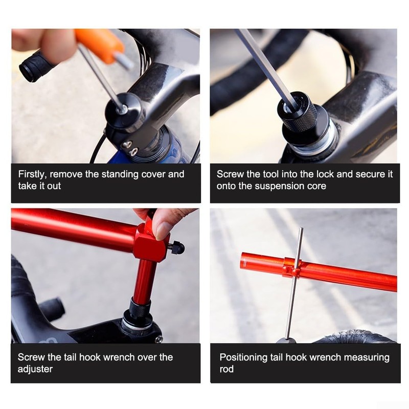 PETSTIBLE Handlebar Symmetry Adjuster, Bicycle Lever Alignment Tool, Left and