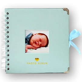 Copeflap Handmade Album Handmade Album Mat Scrapbooking Photo Album Mount Handmade Photo Frame (Blue)