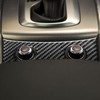 for Infiniti G37 Sedan 2010-2013 Carbon Fiber Black Stickers Car
