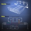 Nilight - 6 Gang Rocker Switch Box SPST Toggle Switch