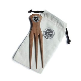 Plai Na Afro Pick Comb for African Hair | Wooden Parting Comb for Braiding & Cornrows