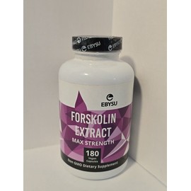 EBYSU FORSKOLIN EXTRACT Max Strength 180 Capsules SEALED