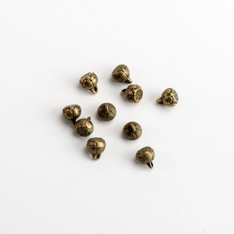 Acorn Charms for Jewelry Making – Copper Metal Pendants for