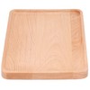 Fruit Dishes Beech Wooden Serving Tray Rectangular Decorative Dessert Plate