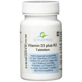 Vitamin D3 plus K2 Tabletten, 30 Tabletten (12.6 g)
