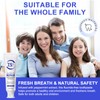 2pcs Hydroxyapatite Toothpaste, Repairs & Strengthens Enamel, Gentle Mint, Fresh