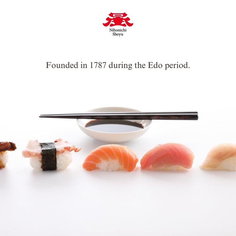 Nihonichi-Shoyu Japanese Whole Soybean Brewed Soy Sauce 5.1oz(150ml)