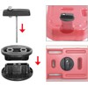 Bracket Lock Fastener Replacement for Fuel Thank 10L on MOTORCYCLE,
