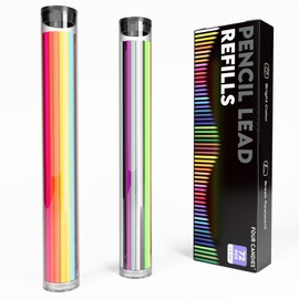 Four Candies 2.6MM Color Lead, Mechanical Colored Pencils Leads, 36 Color Pencils Refills, Assorted Colored Leads 72 PCS