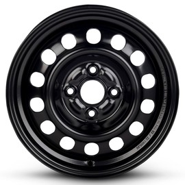 For 1993-2002 Toyota Corolla 14 Inch Painted Black Rim - OE Direct Replacement - Road Ready Car Wheel