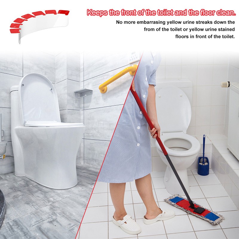 4 Sets Pee Guard for Toilet Seat Potty Training Pee