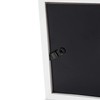 First Grandchild Picture Frame- White Double Hinged Tabletop Photo Frame
