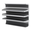 Laptop Organizer Aluminum Alloy Vertical Stand Adjustable Dual Slot for
