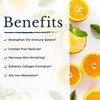 Vitalitown Vitamin C Complex 1000mg with Rose HIPS, Bioflavonoids, Turmeric