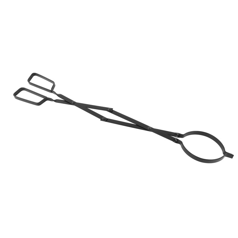 Fireplace Tong Iron Campfire Firewood Tong Log Grabber with Enlarging