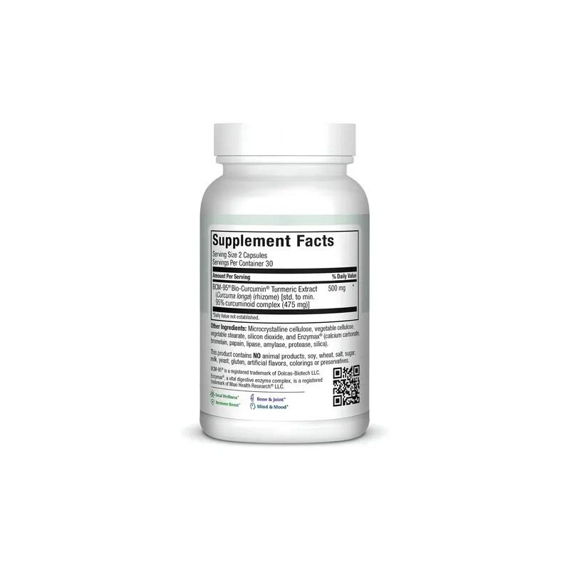 Maxi Health Cúrcuma Bcm-95 60 Cápsulas Puras