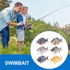 Jointed Fishing Lures,6X Multi-Section Tilapia Swimbait | Fishing Crank Lures