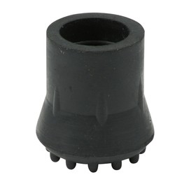 Lifeswonderful® - Rubber protective caps for hiking poles - with nubs - bell-shaped - 19 mm (3/4") - 2 pieces