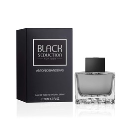 Antonio Banderas Seduction in Black Eau De Toilette Spray for Men, 1.7 Ounce