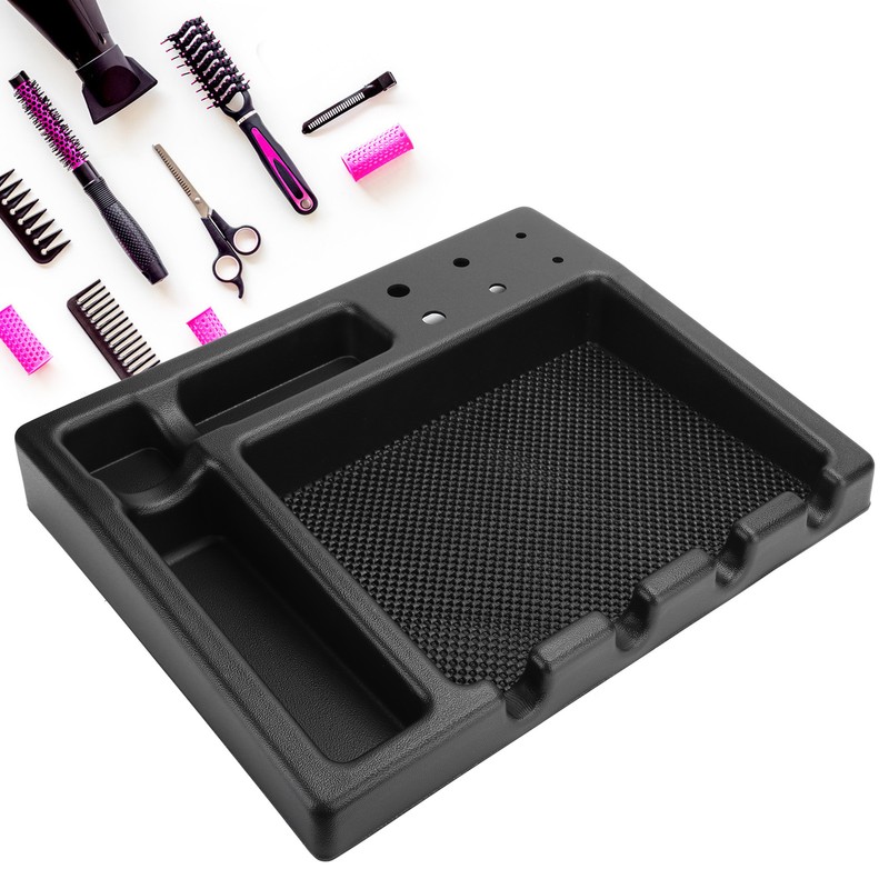 Salon Electric Hair Clipper Storage Box Hair Trimmer Brush Organizer