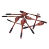 Wooden Tableware Set EcoFriendly Spoon Fork Reusable Hand Made Utensils