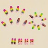 ONPRESS 24 Uñas Postizas De Verano, Medianas, Cuadradas, Forma De