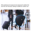Fingerprint Padlock Biological Recognition Aluminium Alloy USB Rechargeable Support 10