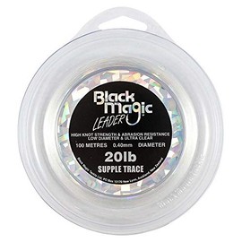 Black Magic Supple Trace Leader 40lb 100m