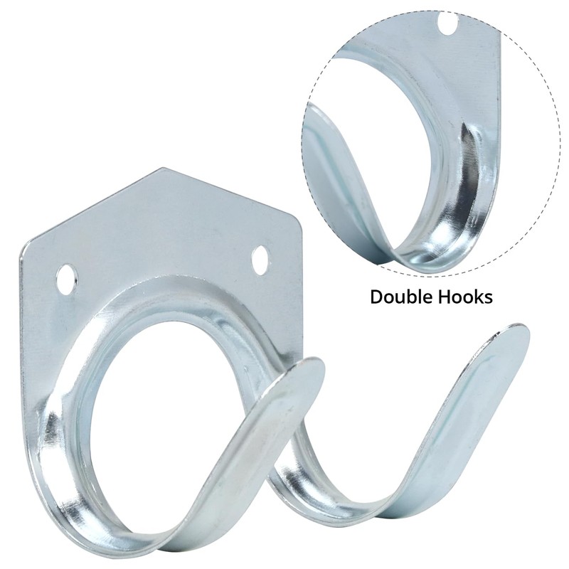 QWORK® Pack of 20 Heavy Duty Tool Hooks Garage Hooks