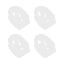 FOMIYES 4 Pcs Dipping Nail jar dip Nail Tray Acrylic dip Powder Holder Tray Nail Dipping Powder Tray dip Powder Container Nail Dipping Bowl Nail dip Tray Lip Gloss Manicure