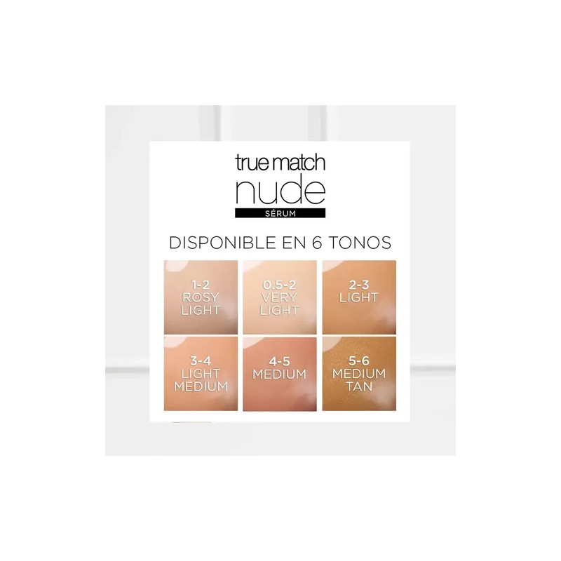 LOréal Paris True Match Sérum base de maquillaje hidratante ligera,