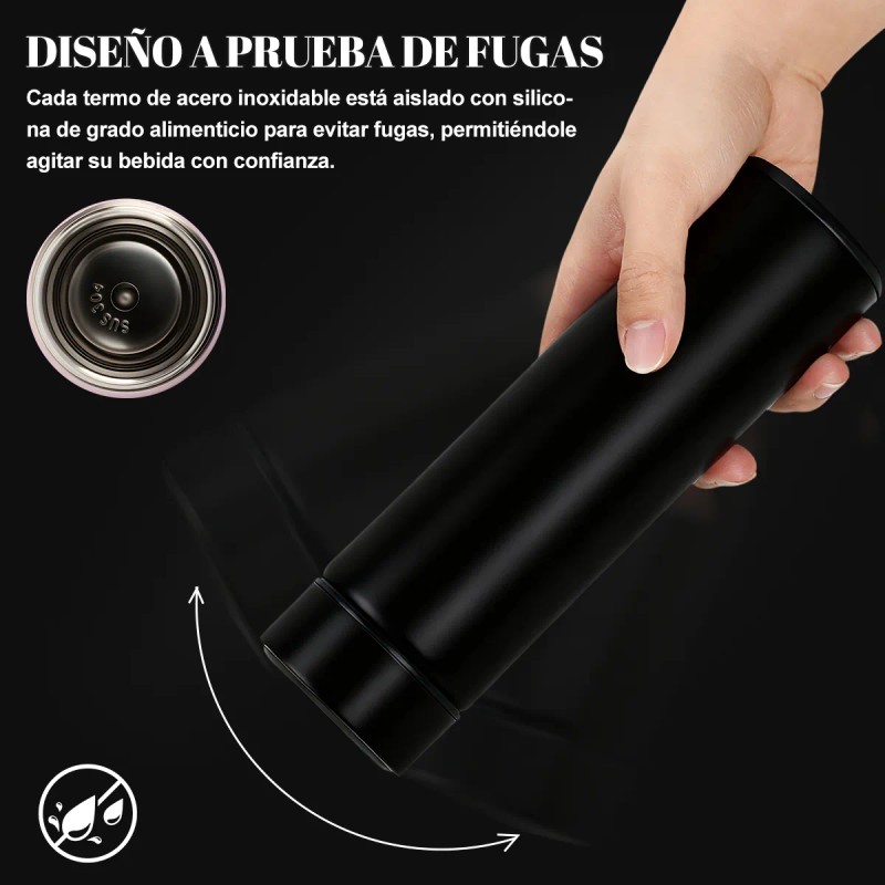Termo Digital Inteligente Térmicos Acero Inoxidable 500ml