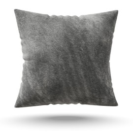 Nolan Interior Magic Sofa Cover - Velvet Pillow Couch Cover - Charcoal Grey - Pet Proof, Easy Install, Stretchy Slipcover
